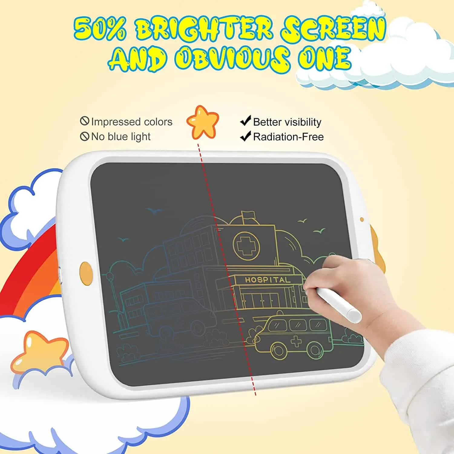 10 Inch Duck Erasable LCD Writing Drawing Tablet