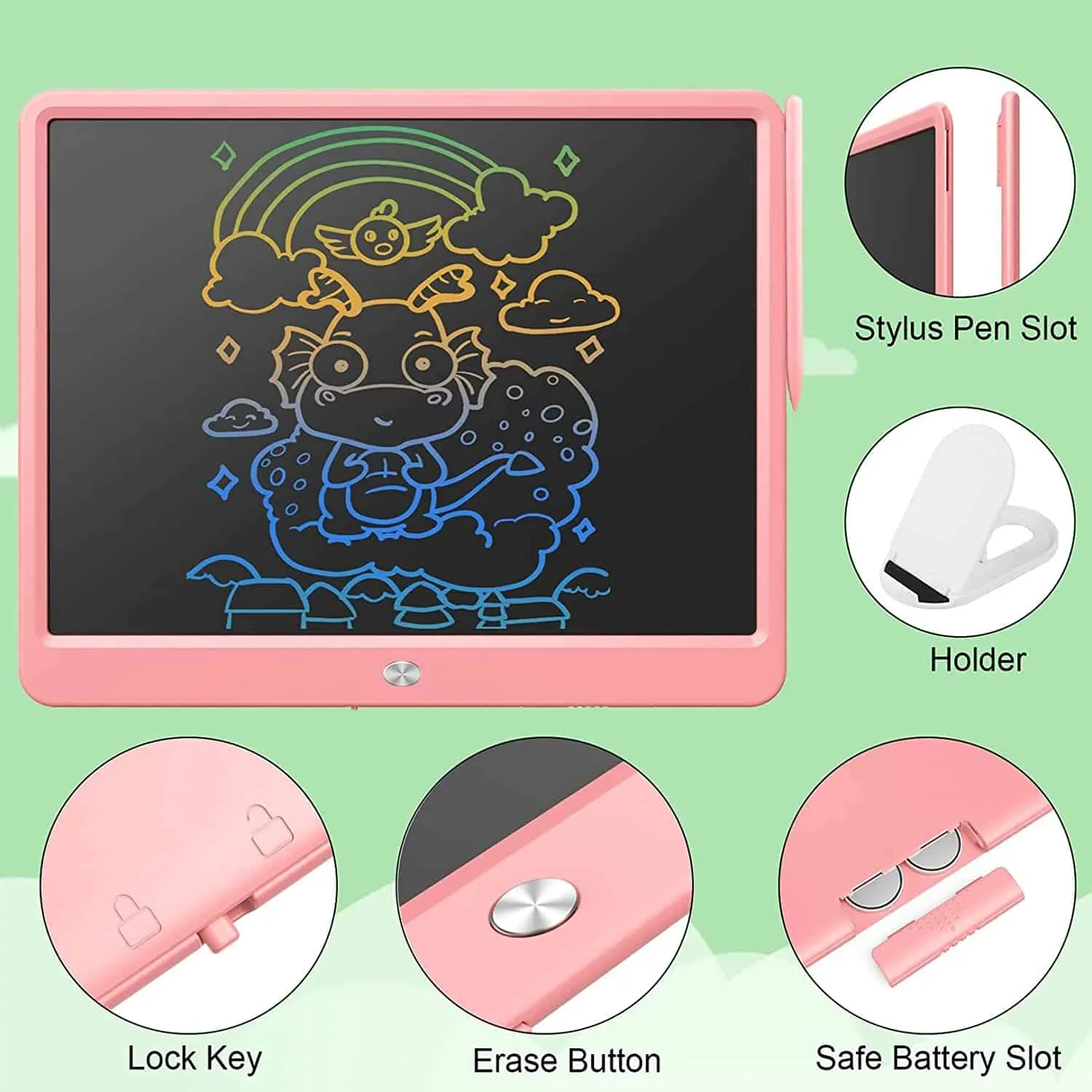 15 Inch LCD Writing Tablet kids Drawing pads doodle board