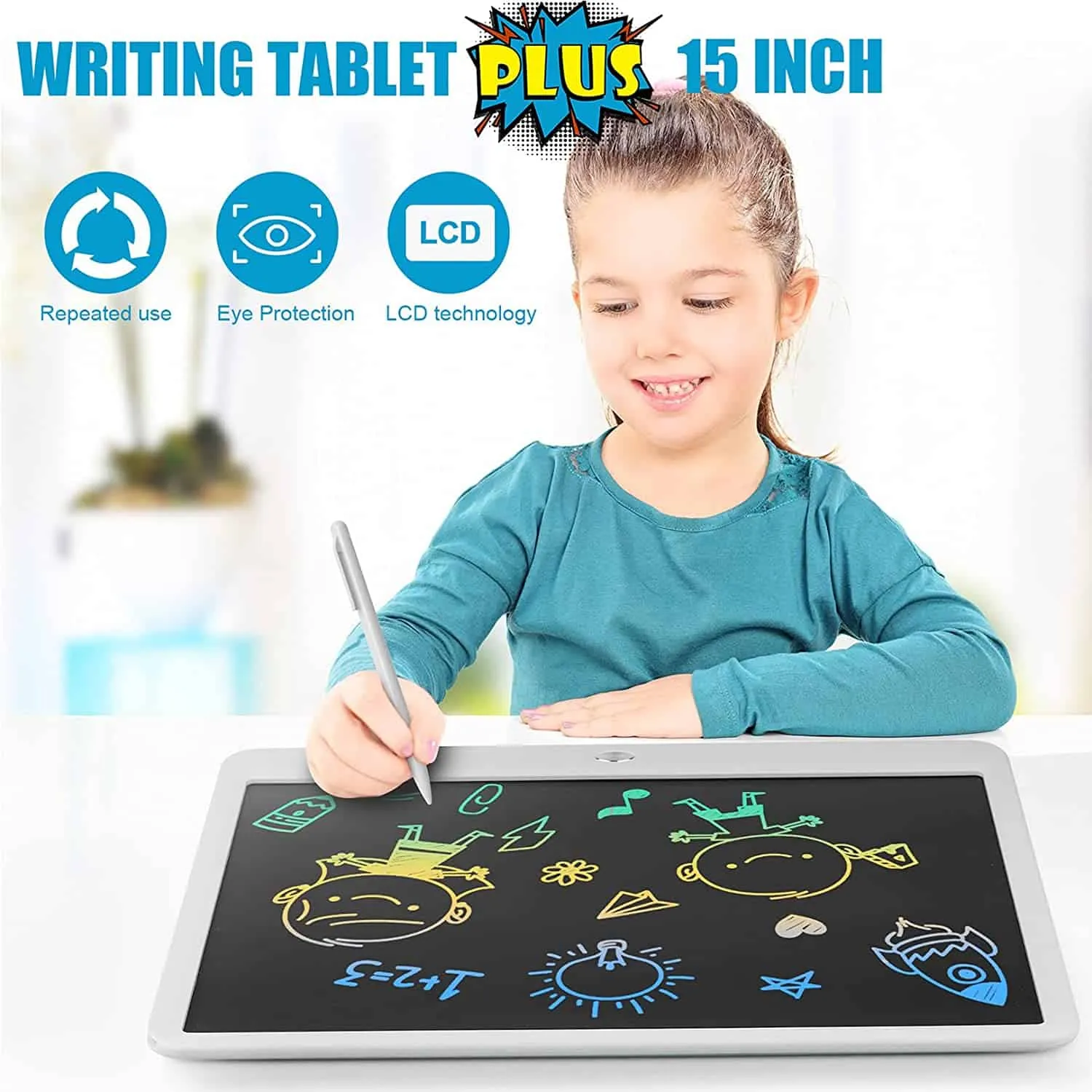 15 Inch LCD Writing Tablet kids Drawing pads doodle board