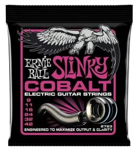 2723 Ernie Ball Cobalt Slinky 9-42 PINK