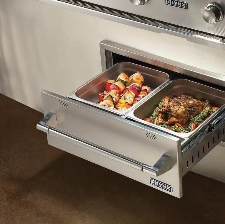 30" Lynx Outdoor Warming Drawer