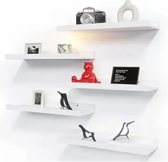 5 Pc Set of Floating Shelves