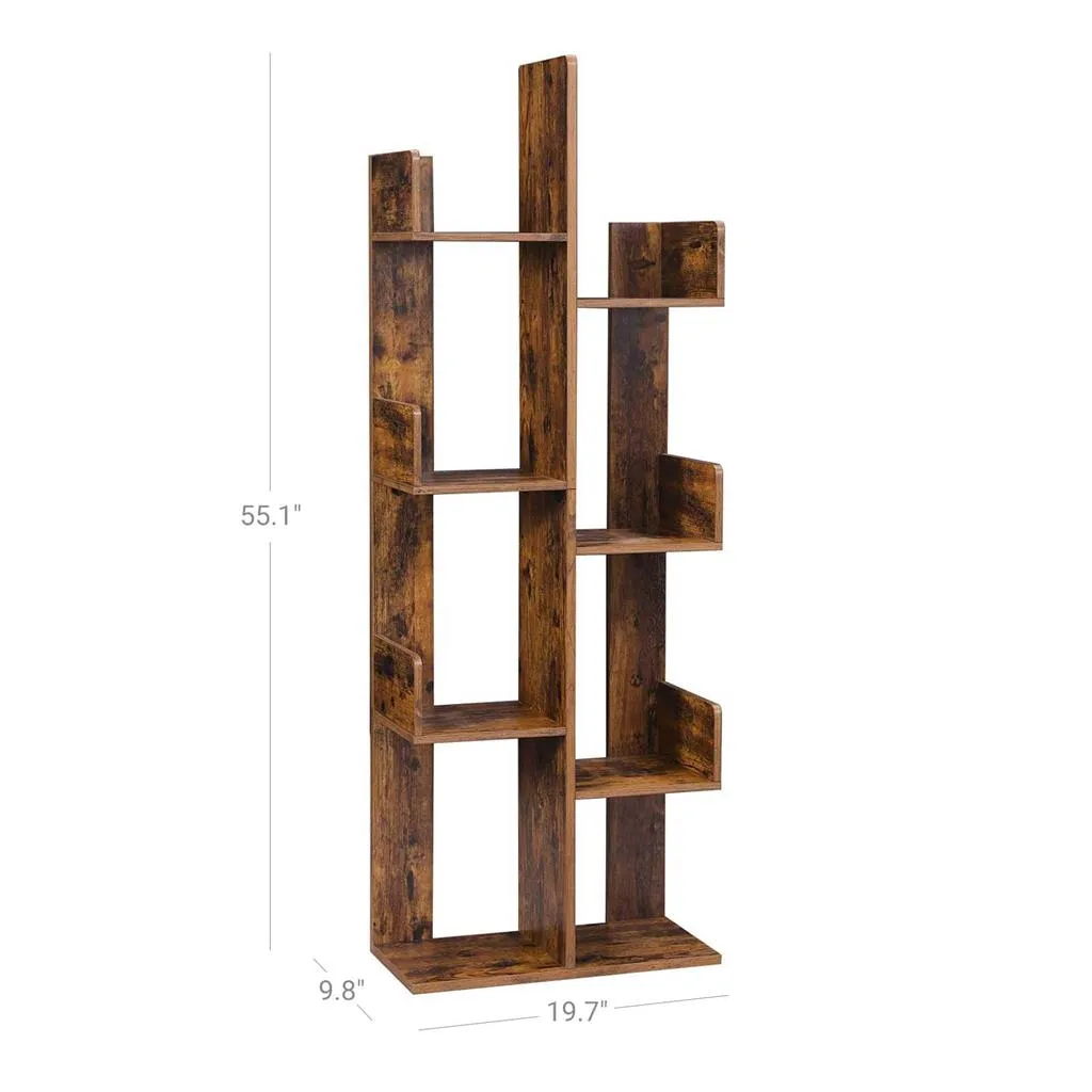 8 Storage Shelves Bookcase