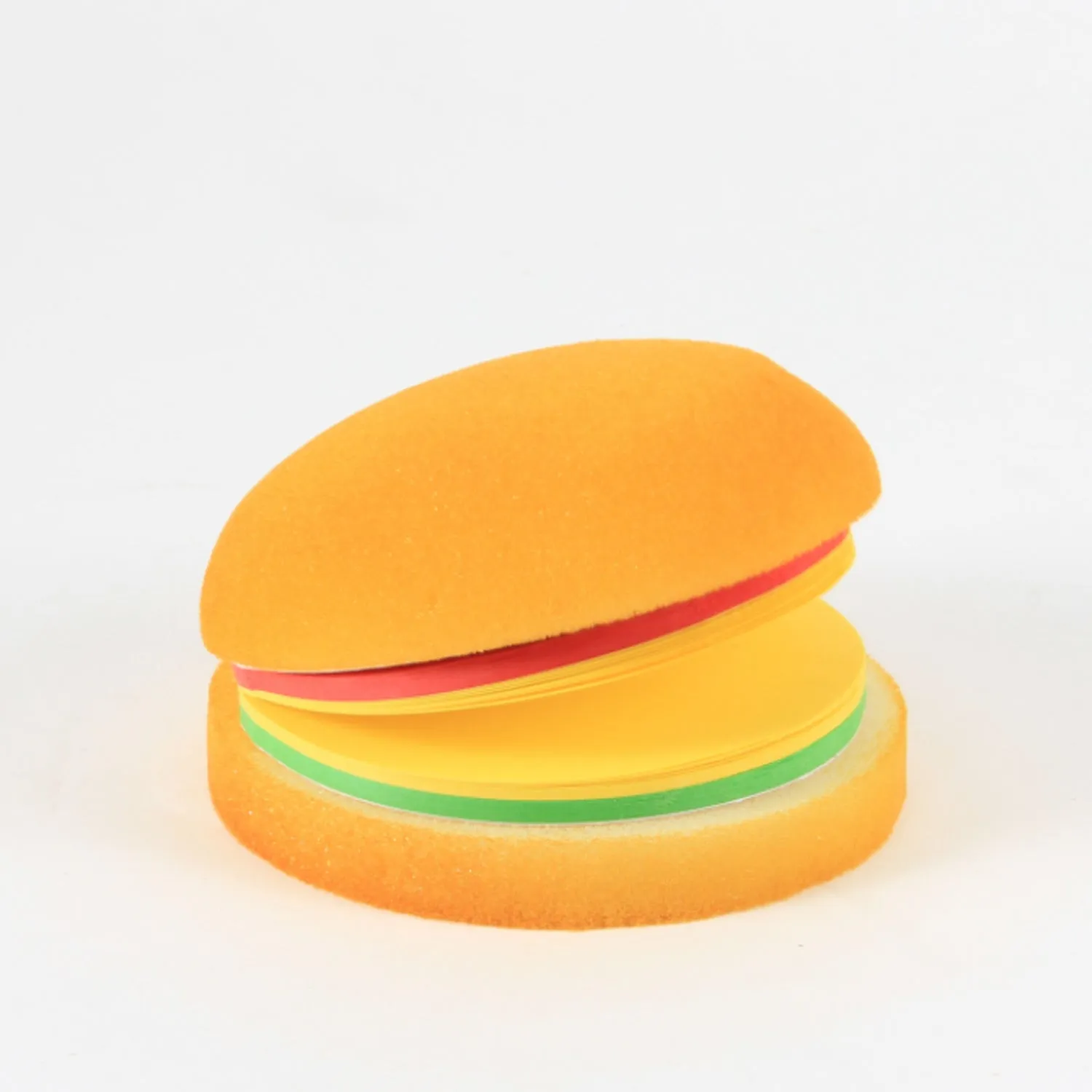 8073 Burger Shaped Notepad  /  Sticky Notes  /  Memo Pads, Unique Mini Notes (Multicolor)