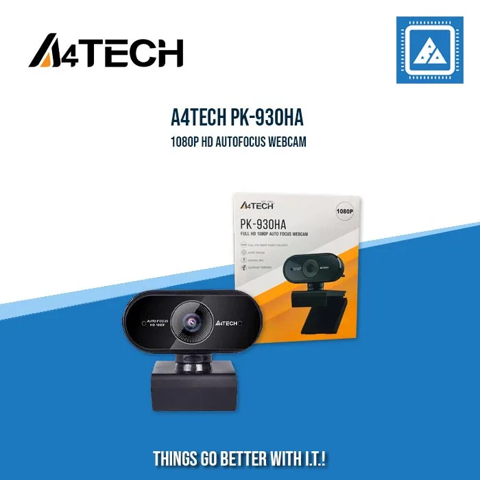 A4TECH PK-930HA 1080P HD AUTOFOCUS WEBCAM