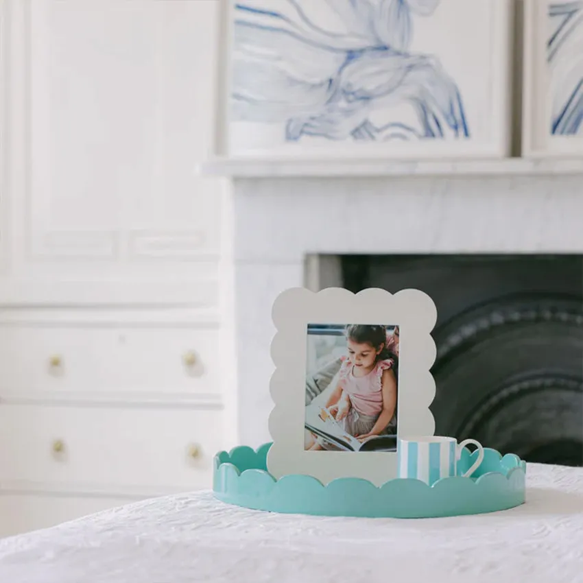 Addison Ross | Round Scalloped Tray