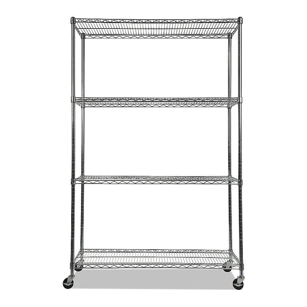 Adjustable Carbon Chrome Wire Storage Shelf 1200x600mm