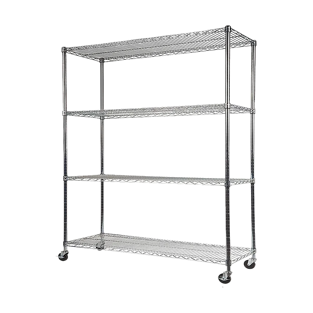 Adjustable Carbon Chrome Wire Storage Shelf 1200x600mm