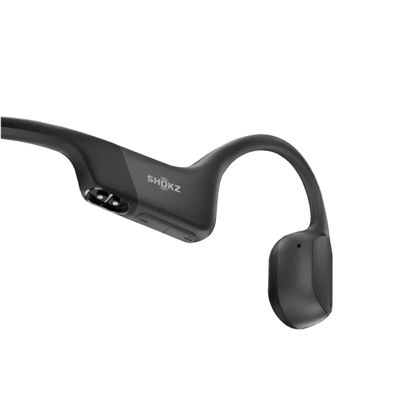 Aftershokz OpenRun Open Ear Wireless Headphone - Cosmic Black | 38-S803BK