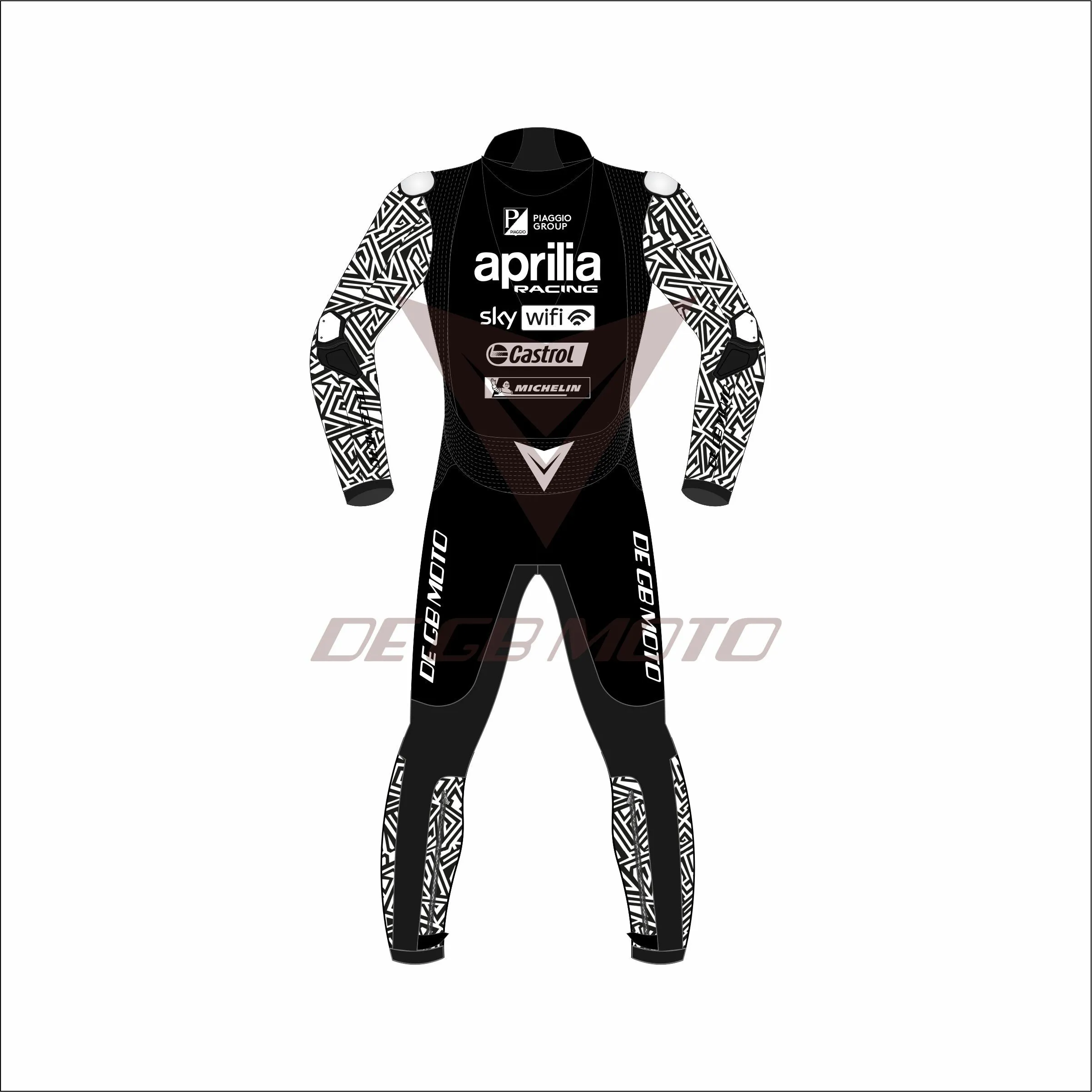 ALEIX ESPARGARO APRILIA WINTER TEST 2023 Motorbike Racing Leather Suit