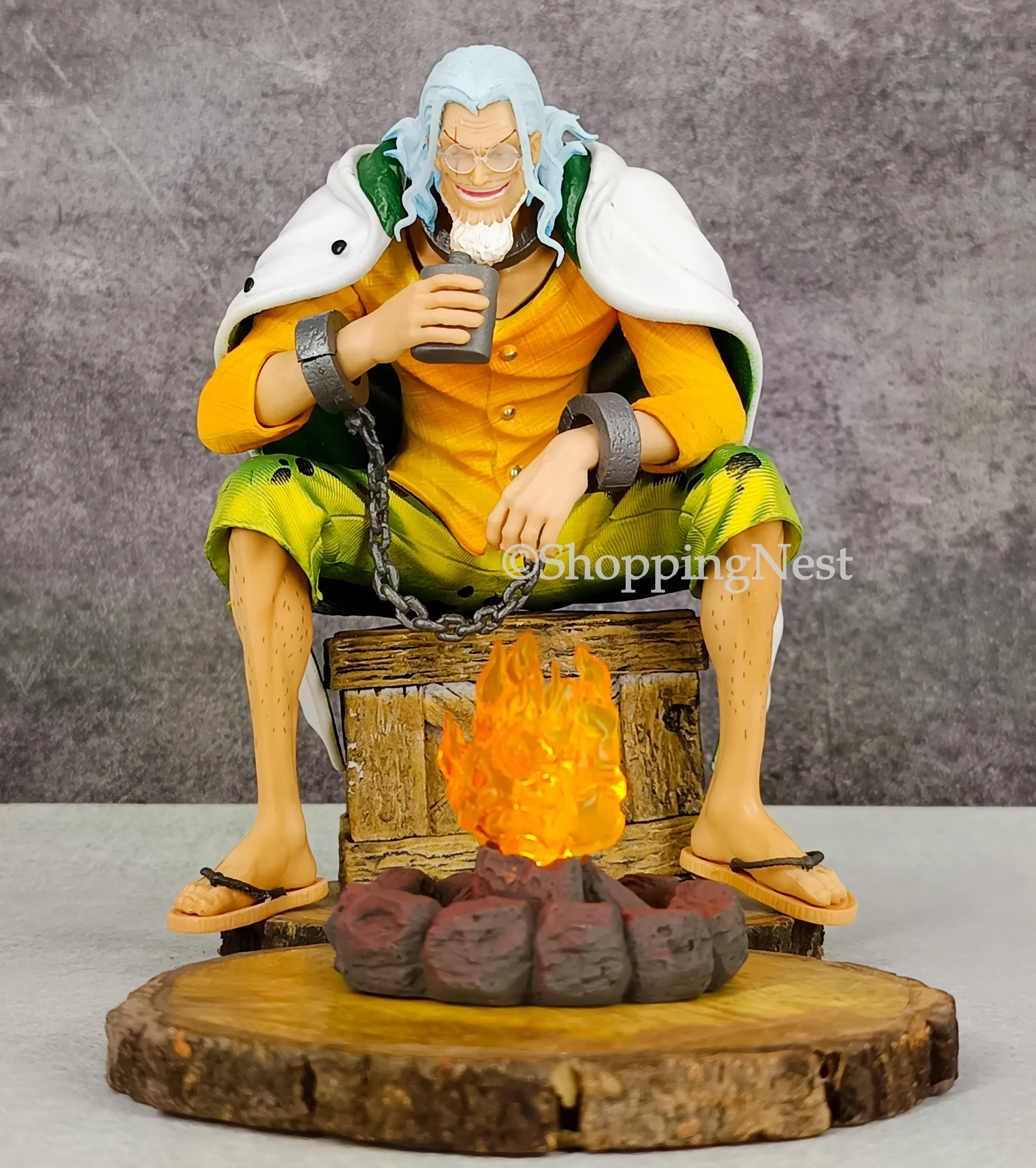 Anime One Piece Rayleigh PVC Action Figure  | 15 CMS |