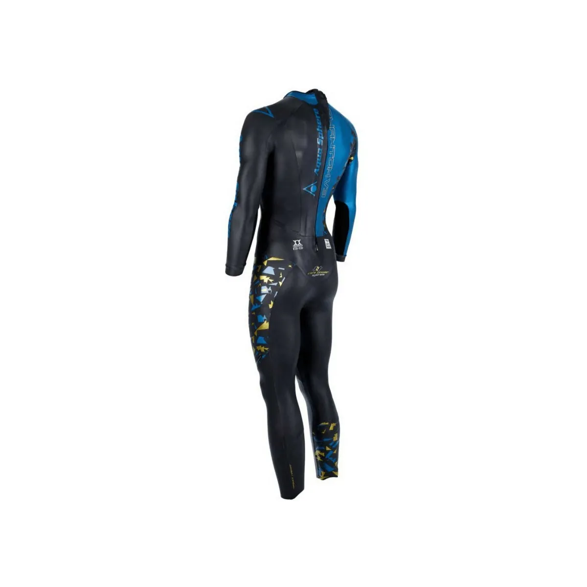 Aqua Sphere Phantom V3 Wetsuit Black Blue Gold