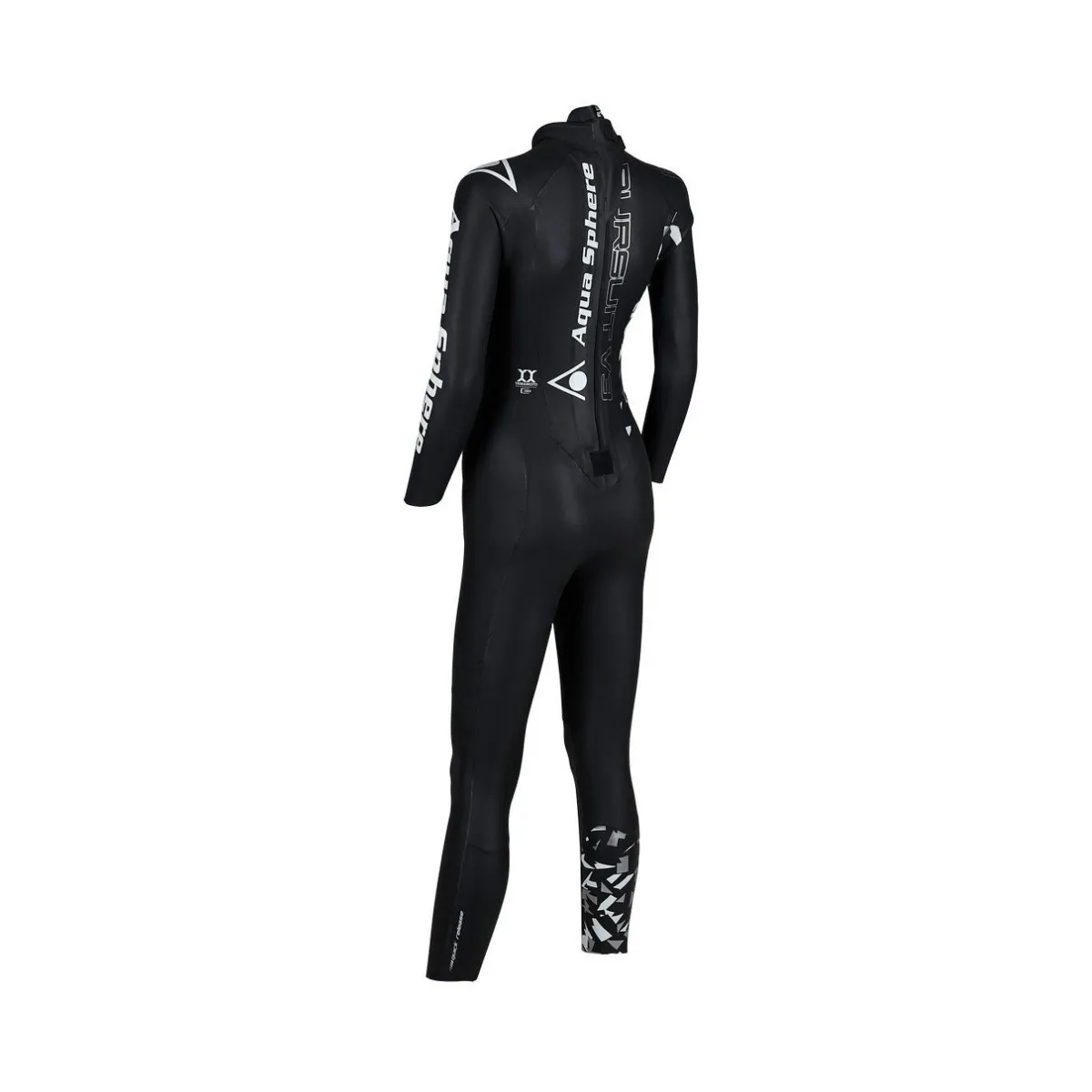 Aqua Sphere Pursuit V3 Wetsuit Black White Woman