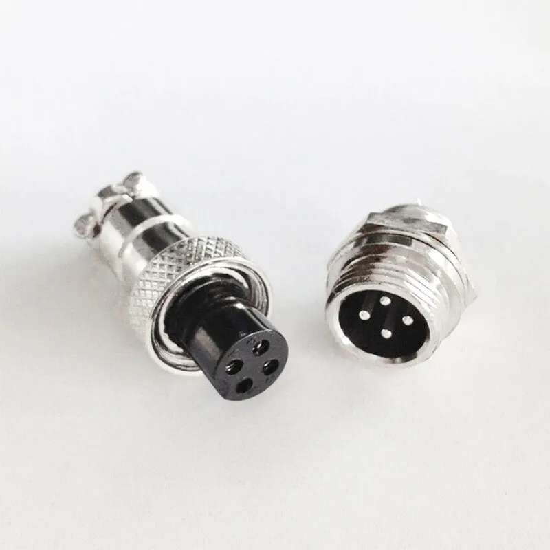 Aviation Plug 4 Pin Male Female