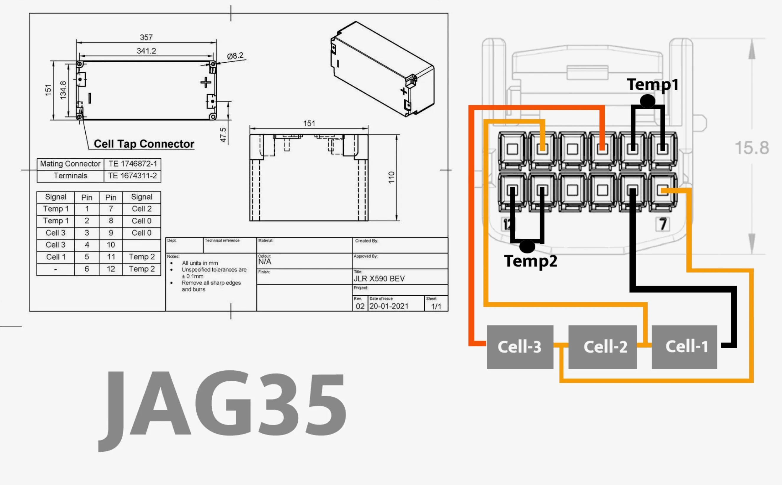 !Black Friday Deal! 11v Jaguar i-Pace Battery Modules w LG cells.