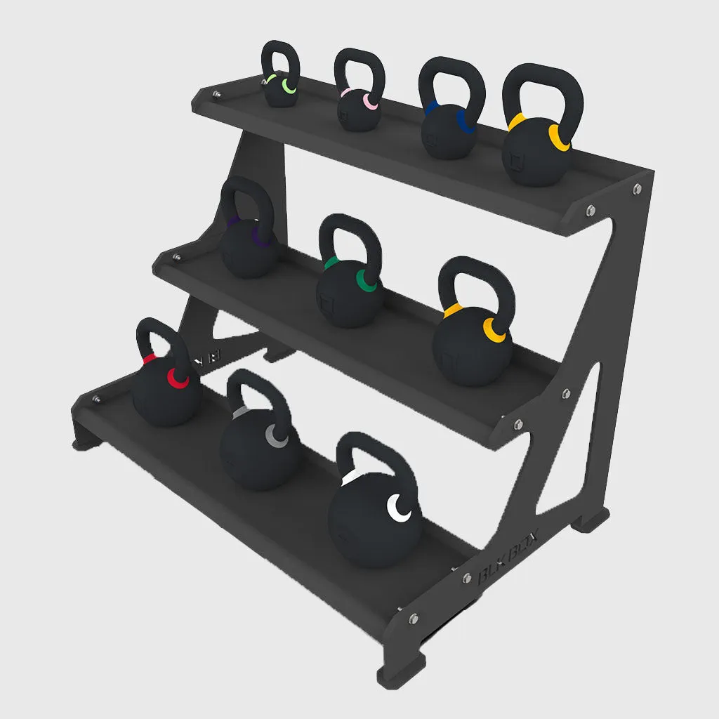 BLK BOX 3 Tier Kettlebell Rack