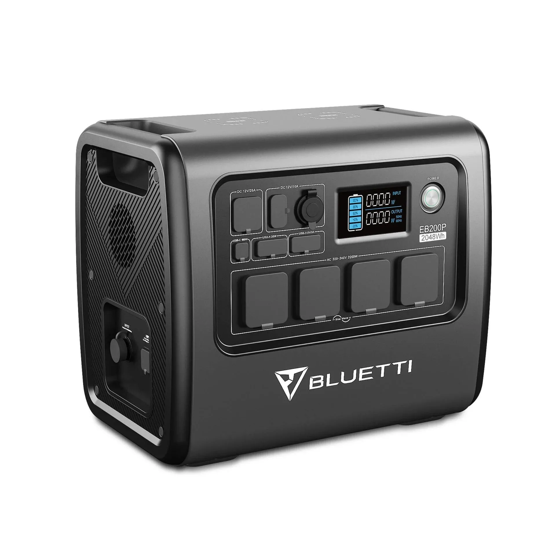 BLUETTI Refurbished EB200P 2048Wh/2200W Portable Power Station