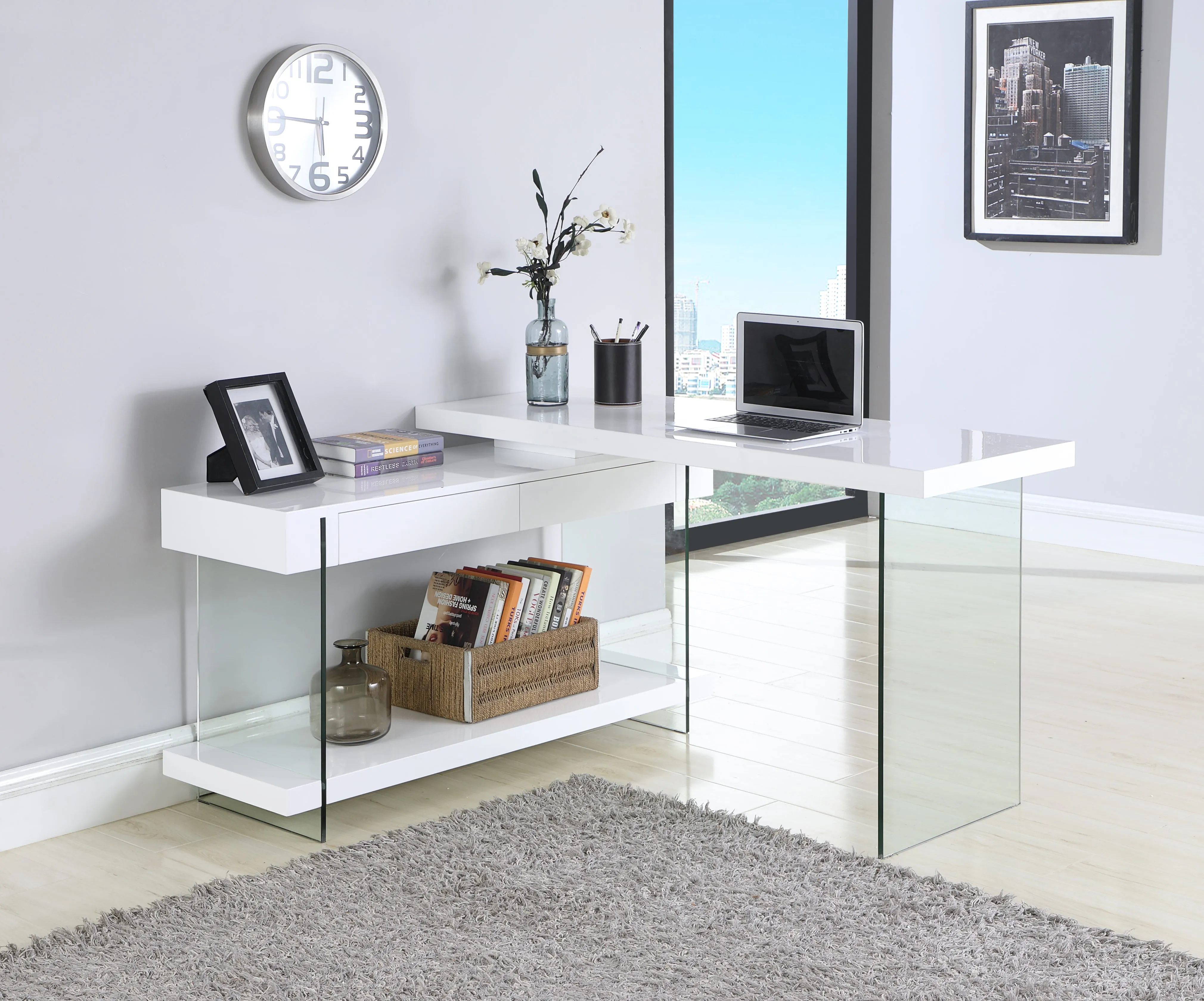 Boulder Rotating Writing Desk