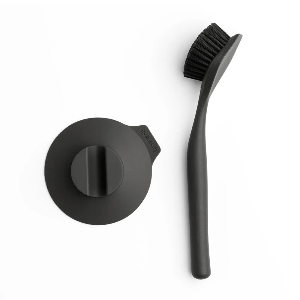 Brabantia SinkSide Dish Brush with Suction Cup Holder