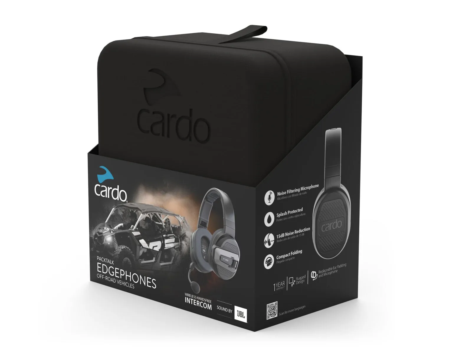 CARDO PACKTALK EDGEPHONES HEADSET