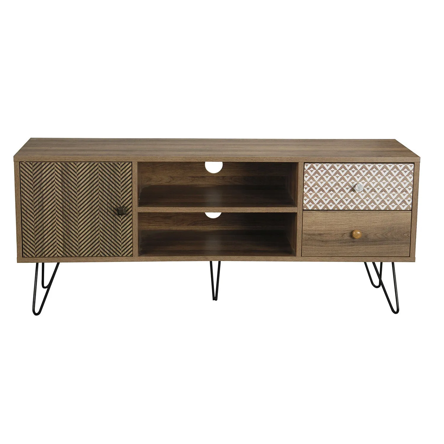 Casablanca Solid Wood TV Unit With Storage