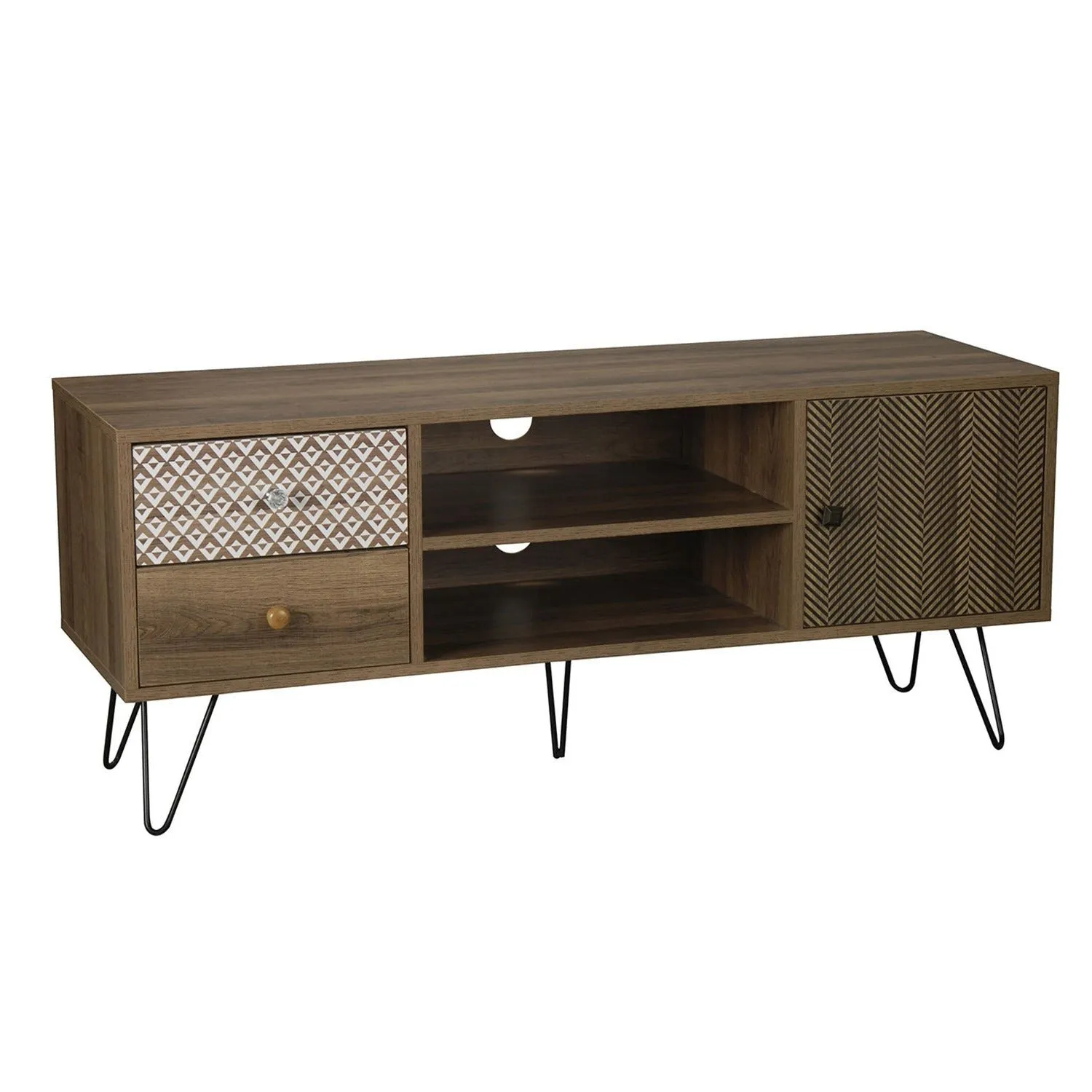 Casablanca Solid Wood TV Unit With Storage