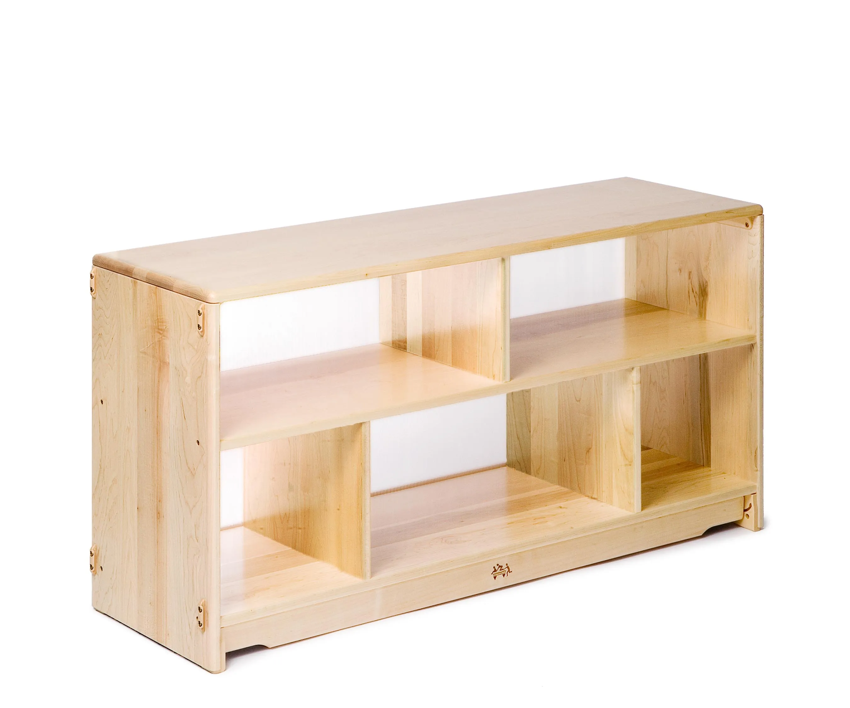 Community Playthings - Translucent back shelf 124 x 61 cm