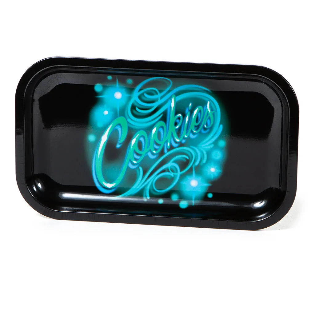 Cookies Airbrush Metal Rolling Tray