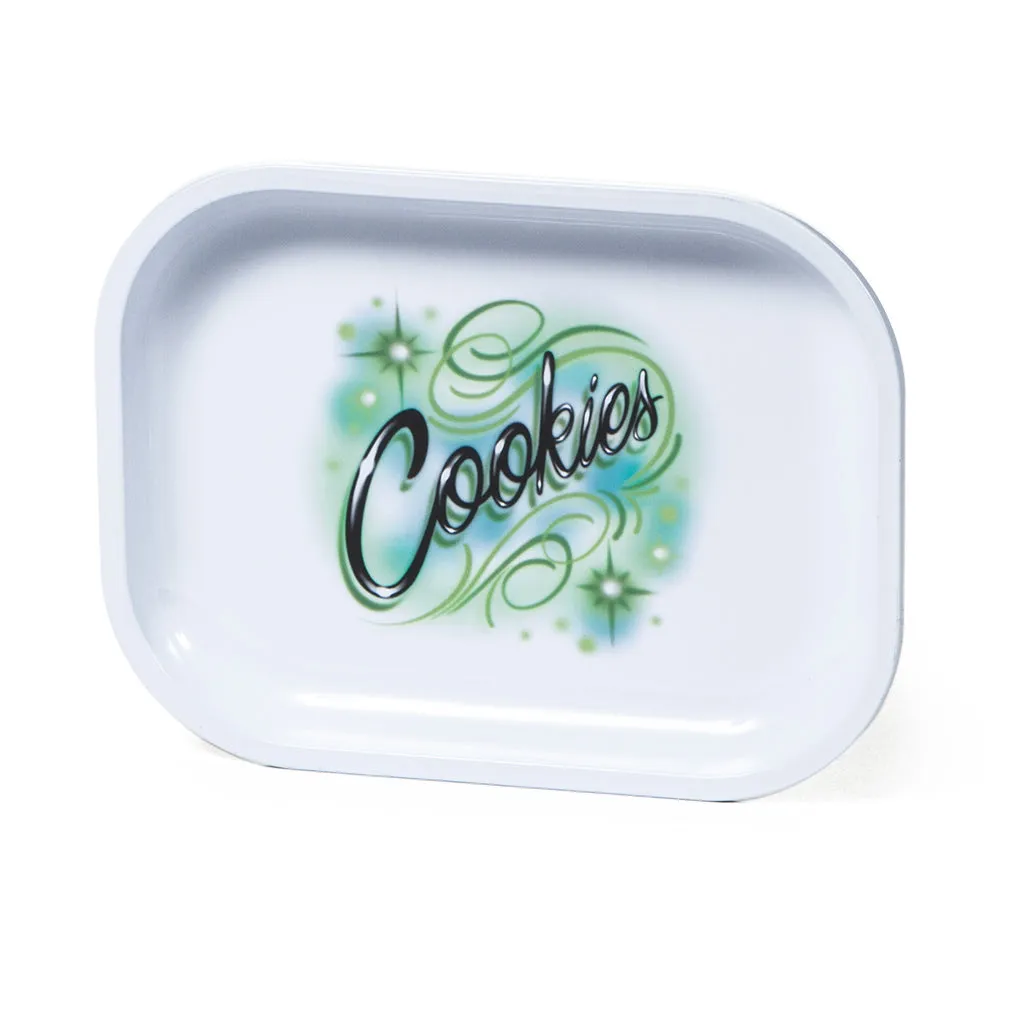 Cookies Airbrush Metal Rolling Tray