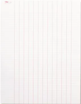 Data Pad With Plain Column Headings' 8-1/2 In. X 11 In.' White' 50 Sheets Per Pad