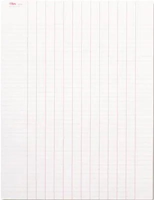 Data Pad With Plain Column Headings' 8-1/2 In. X 11 In.' White' 50 Sheets Per Pad