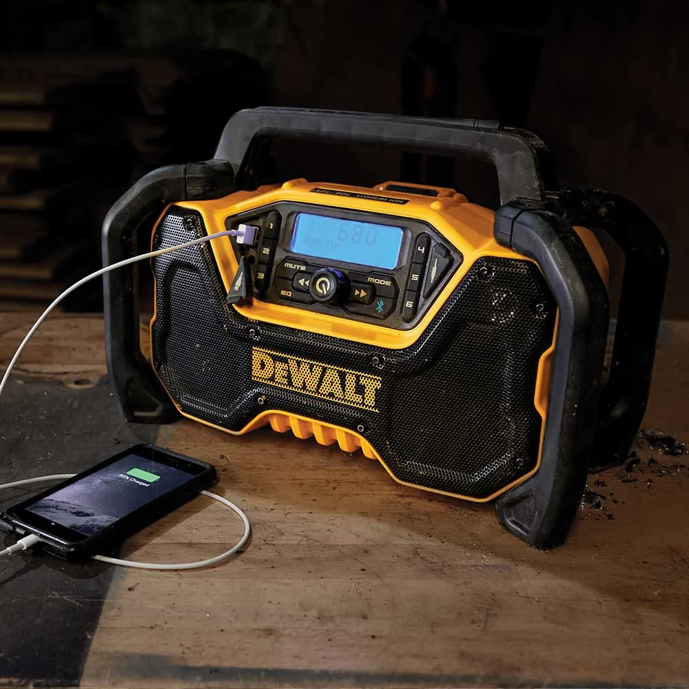 DeWALT DCR028B 12V/20V MAX Tough Lithium-Ion Cordless Bluetooth Radio