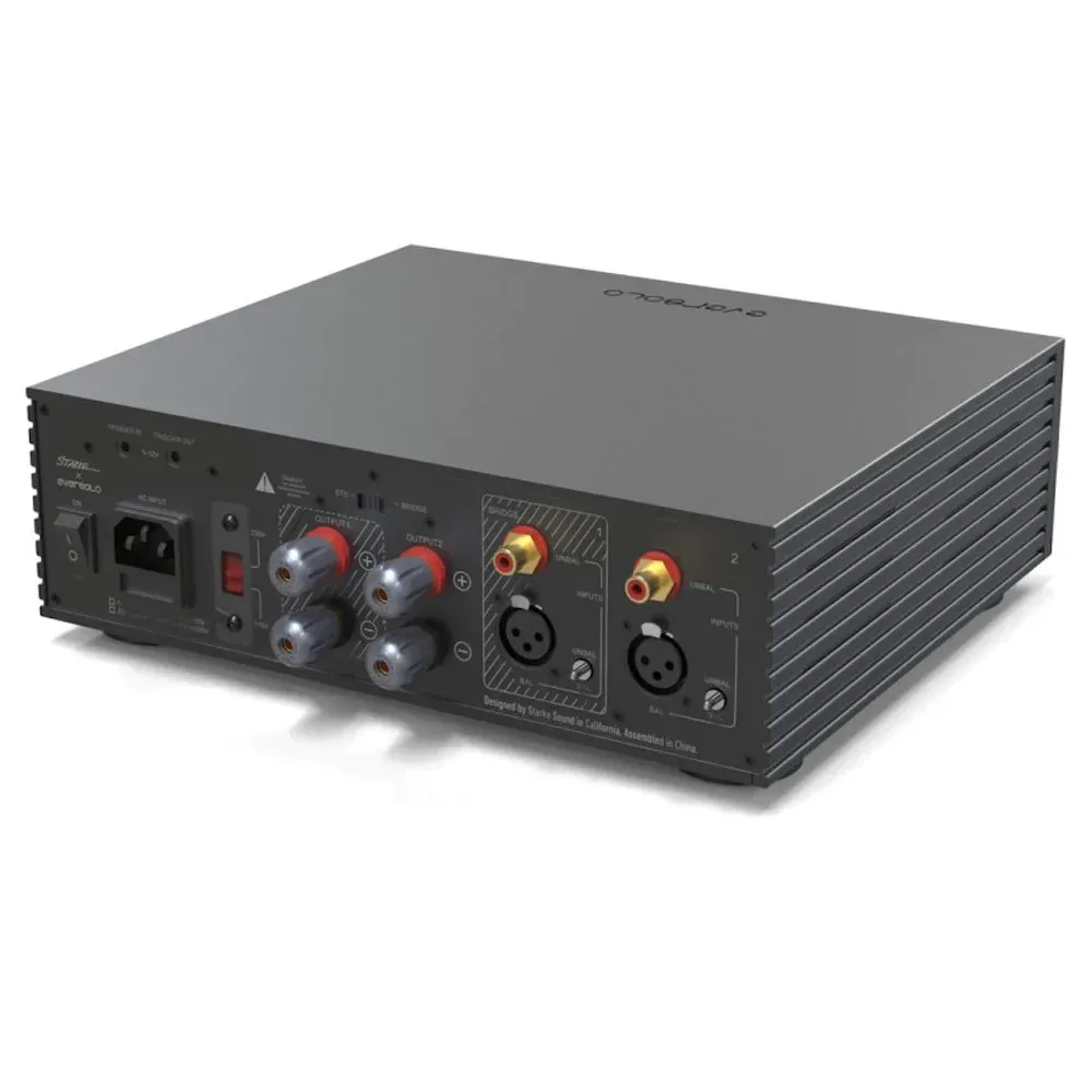 EverSolo DMP-A6 Master Edition Music Streamer and DAC, AMP-F2 Stereo Power Amplifier and 1 Meter XLR Cable Pair Bundle