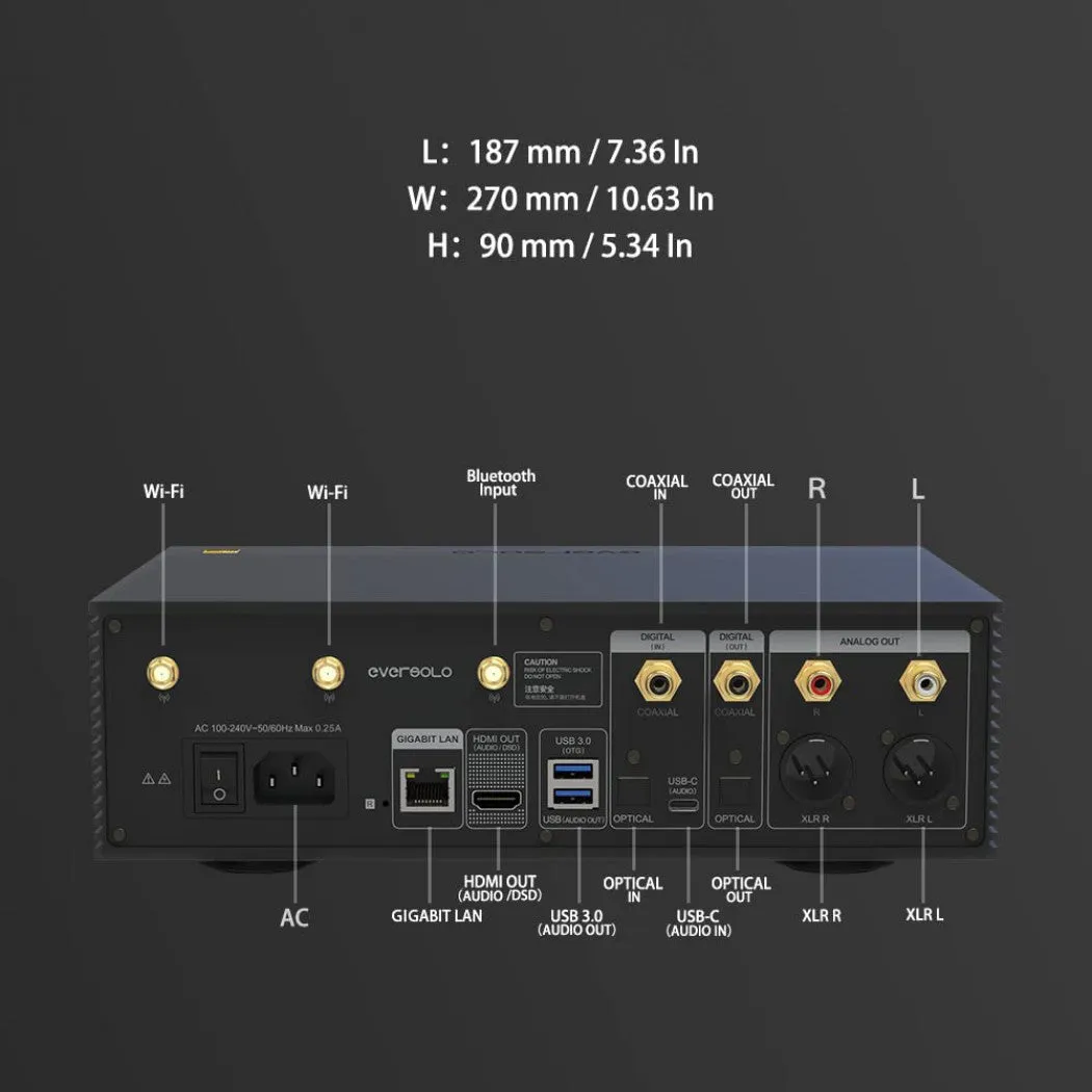 EverSolo DMP-A6 Master Edition Music Streamer and DAC