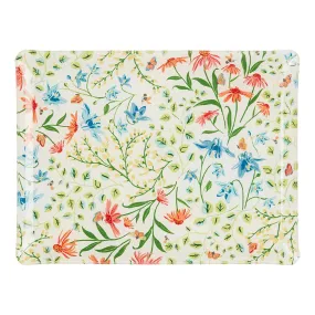 Fabric Tray Medium Multi Floral