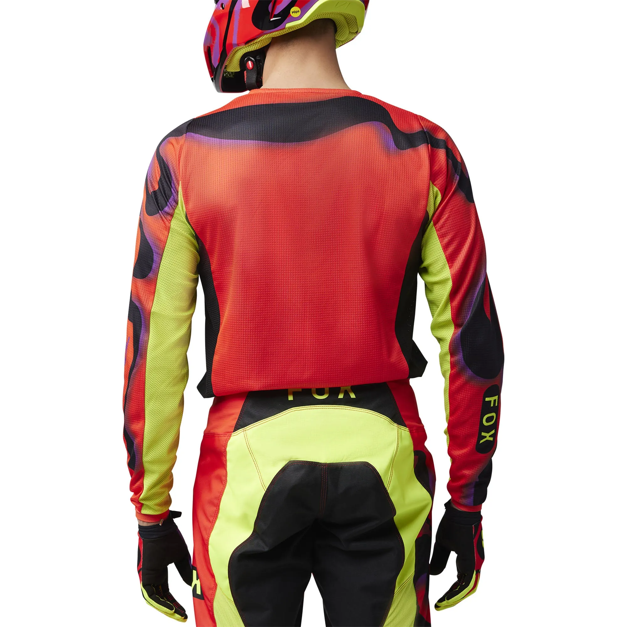 Fox Racing 180 Emotion Offroad Jersey Fluorescent Red