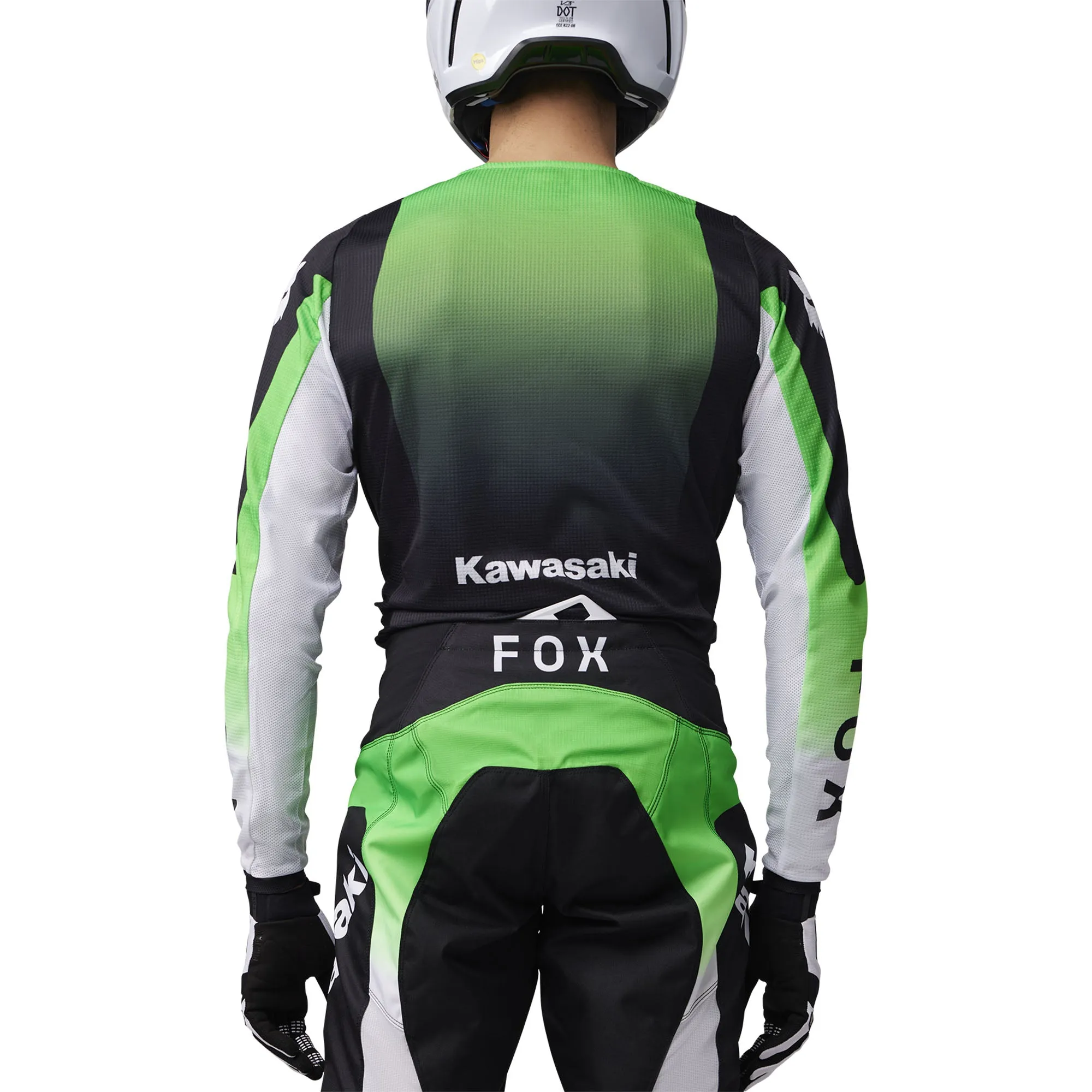 Fox Racing 180 Kawasaki Offroad Jersey Fluorescent Green