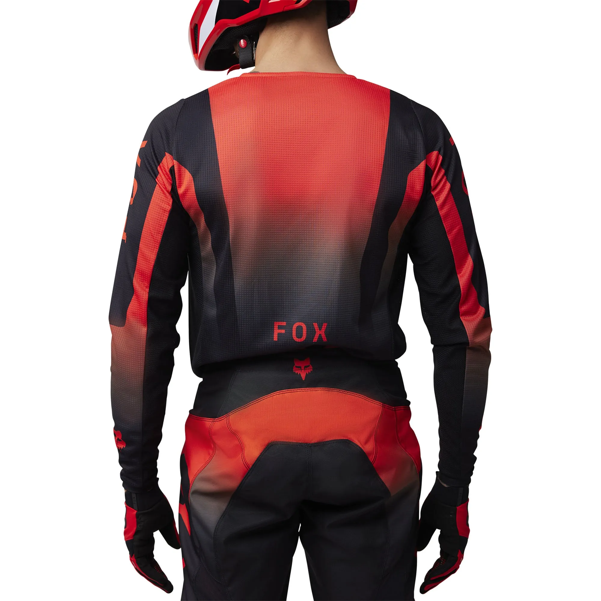 Fox Racing 180 Lean Offroad Jersey Fluorescent Red