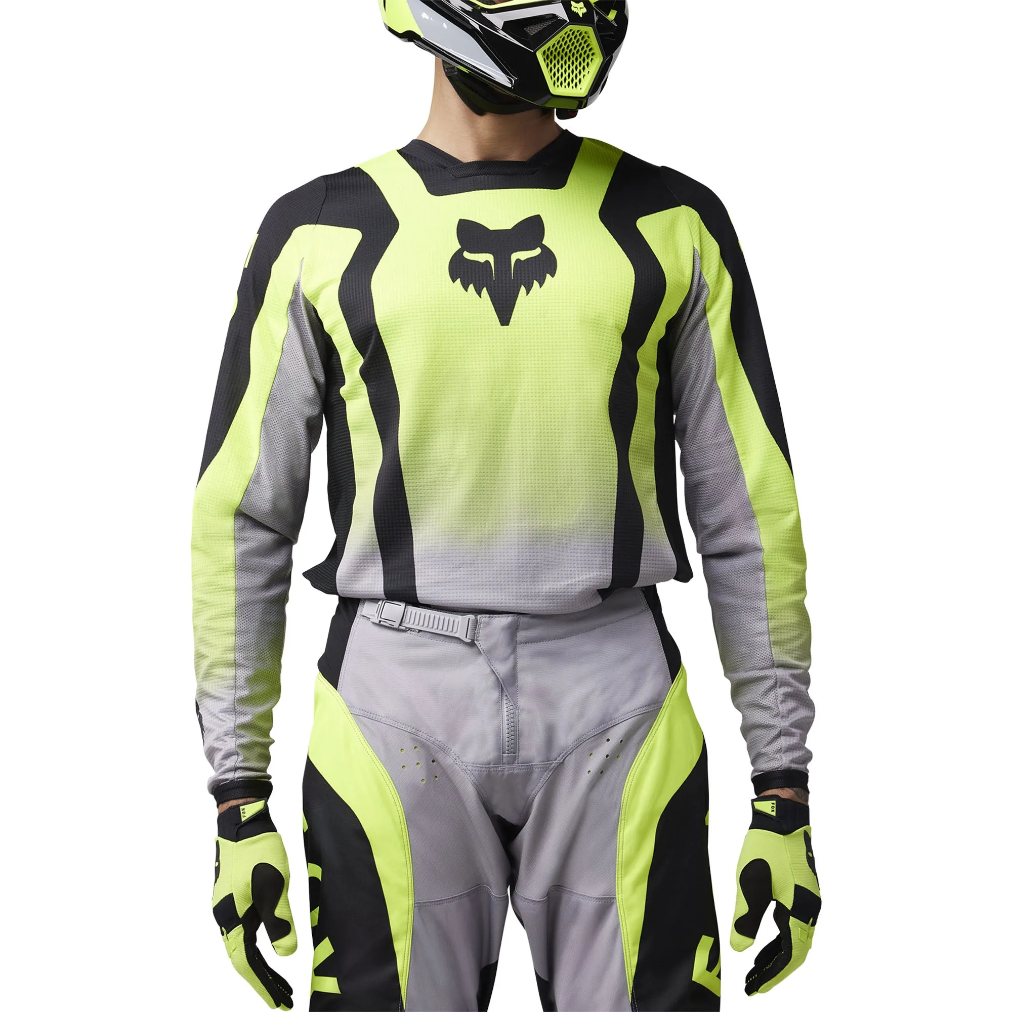 Fox Racing 180 Lean Offroad Jersey Fluorescent Yellow