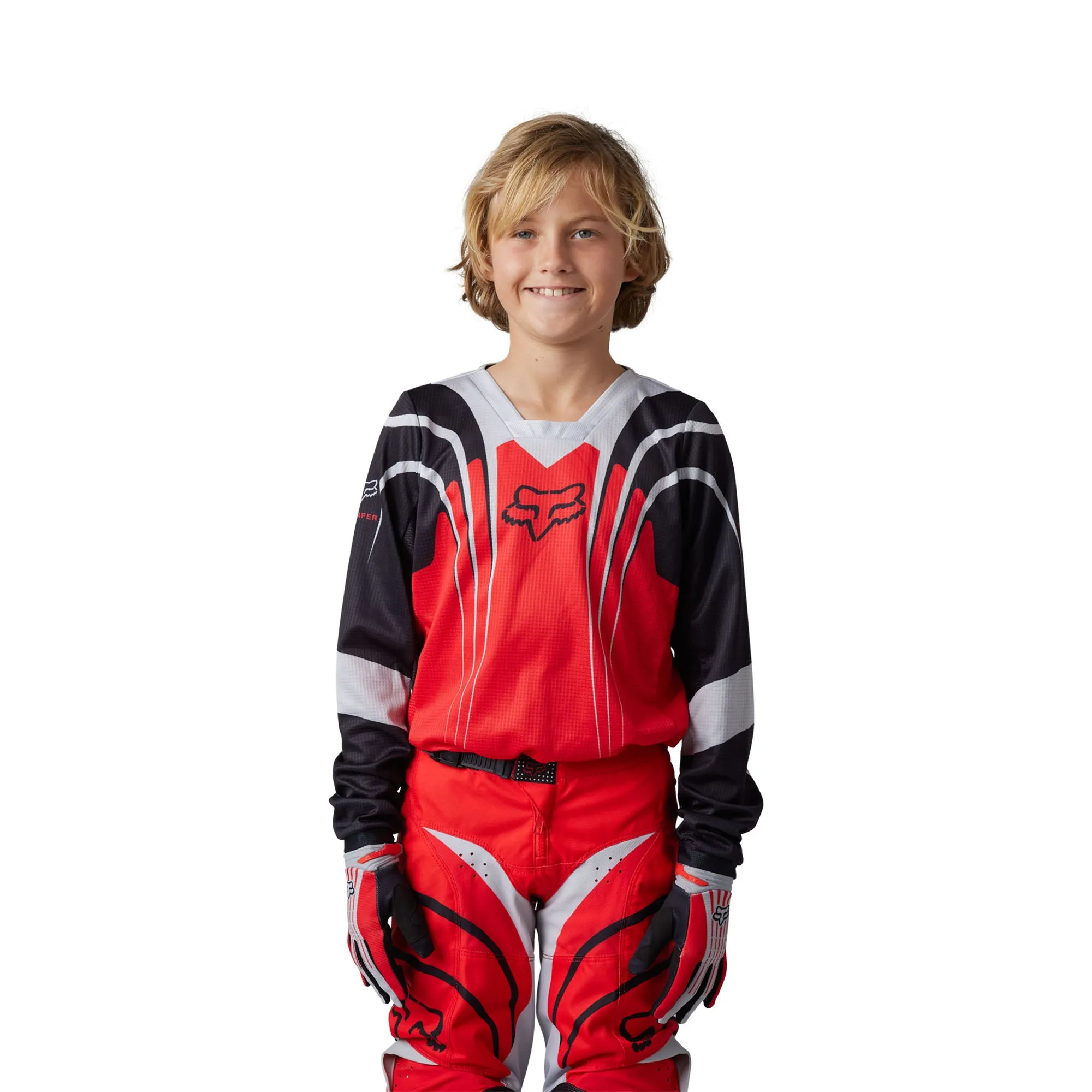 Fox Racing 180 Youth GOAT Strafer Offroad Jersey Red