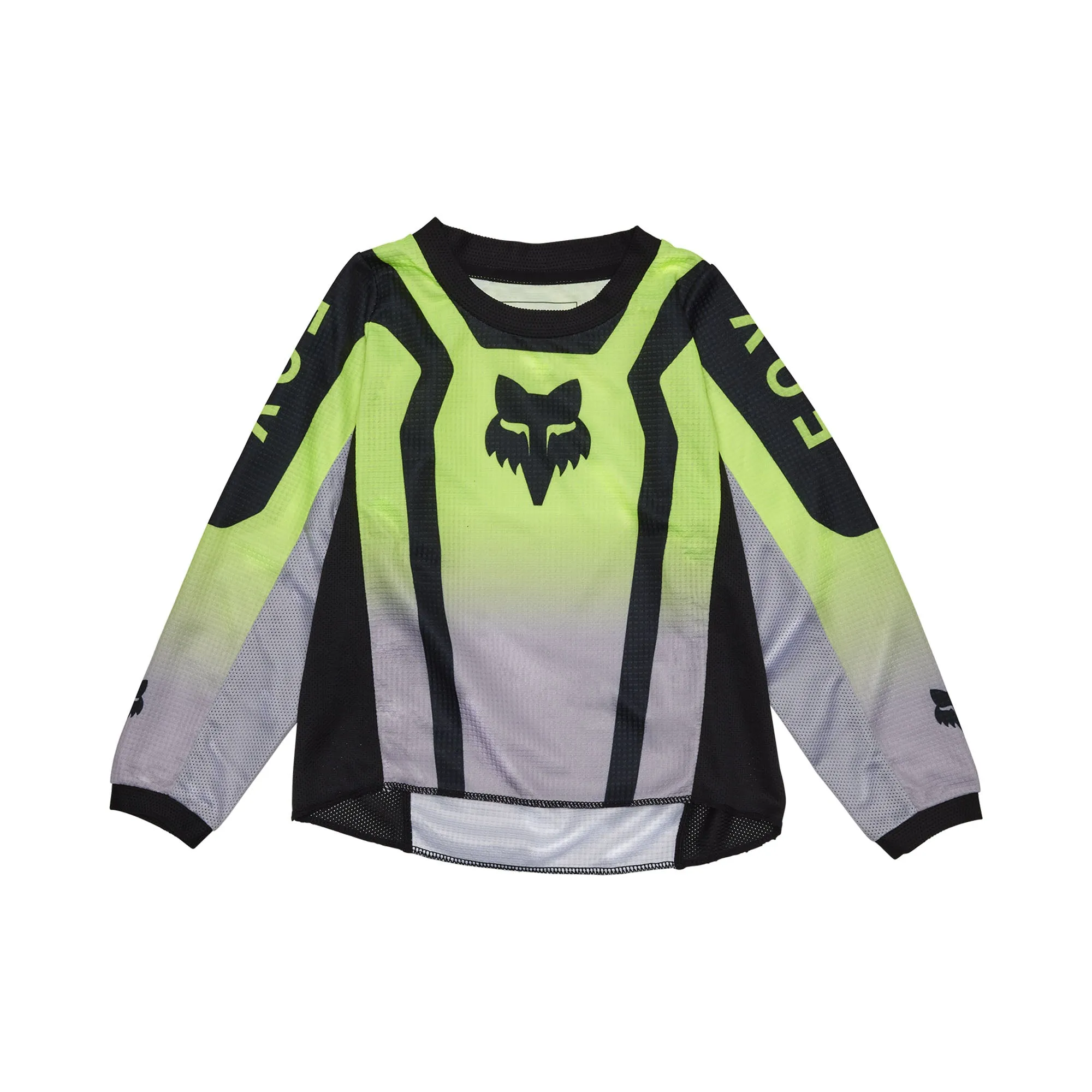 Fox Racing Kids 180 Lean Offroad Jersey Fluorescent Yellow