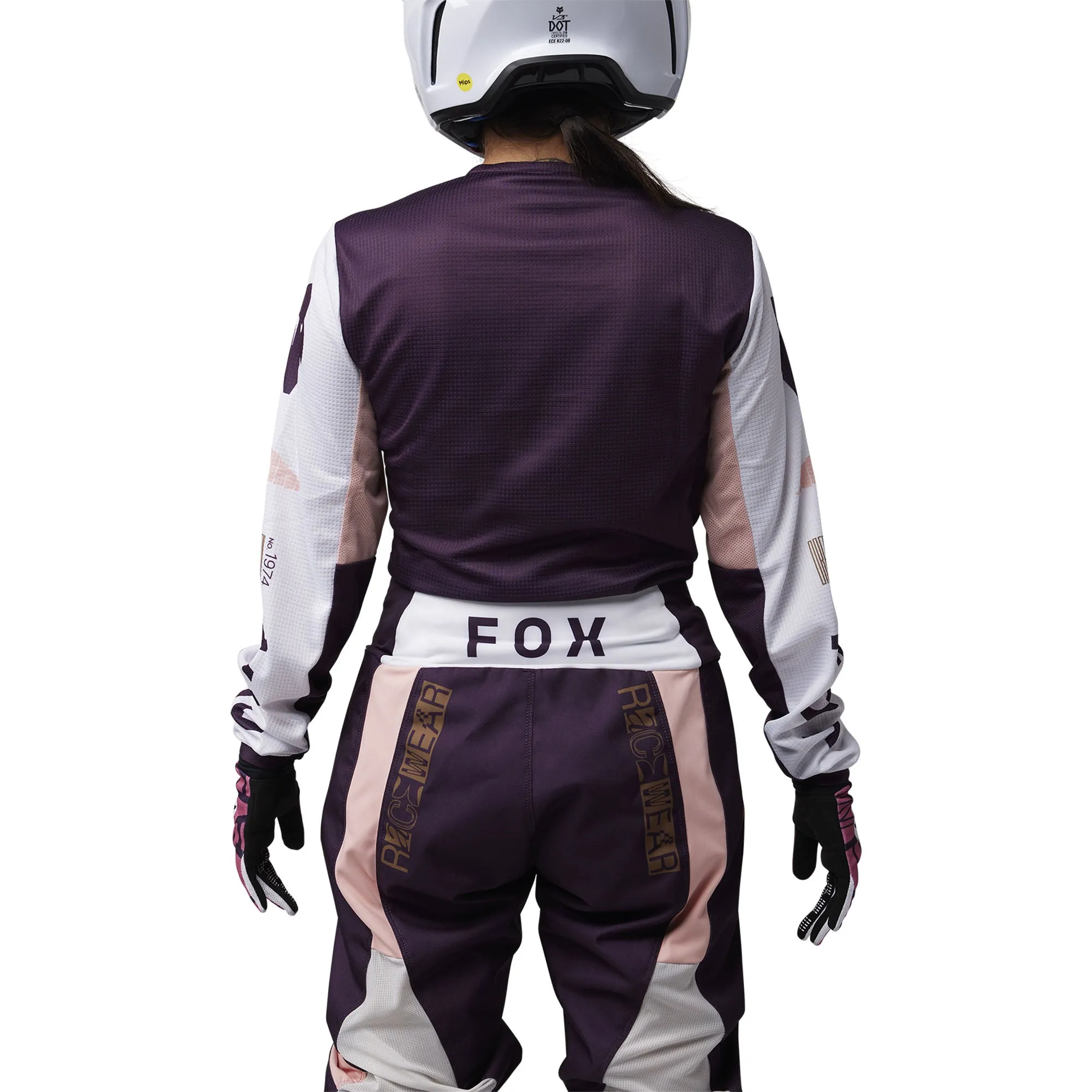 Fox Racing Womens 180 Race Spec Offroad Jersey Dark Purple