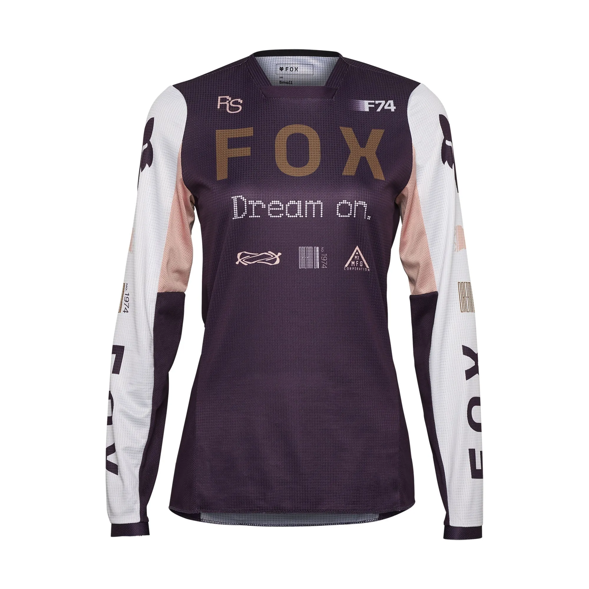 Fox Racing Womens 180 Race Spec Offroad Jersey Dark Purple