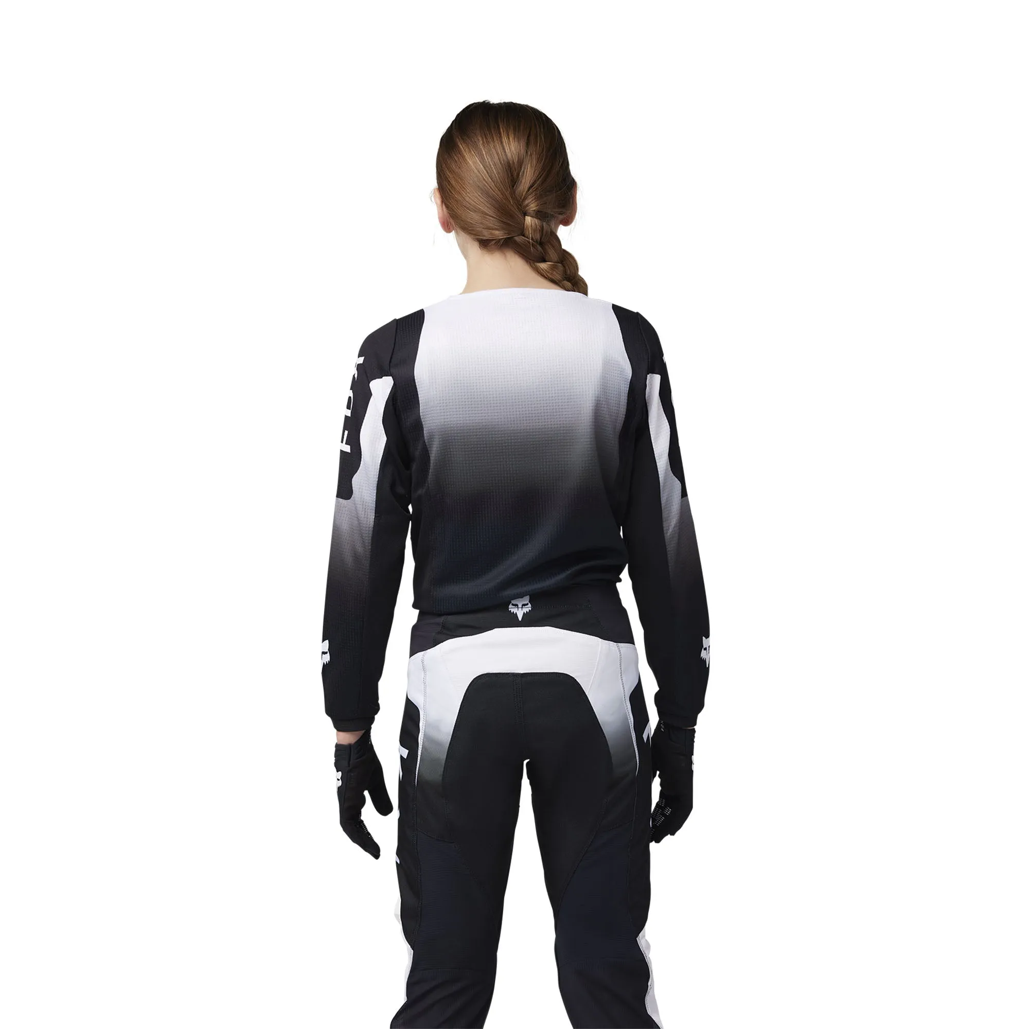 Fox Racing Youth 180 Lean Offroad Jersey Black/White