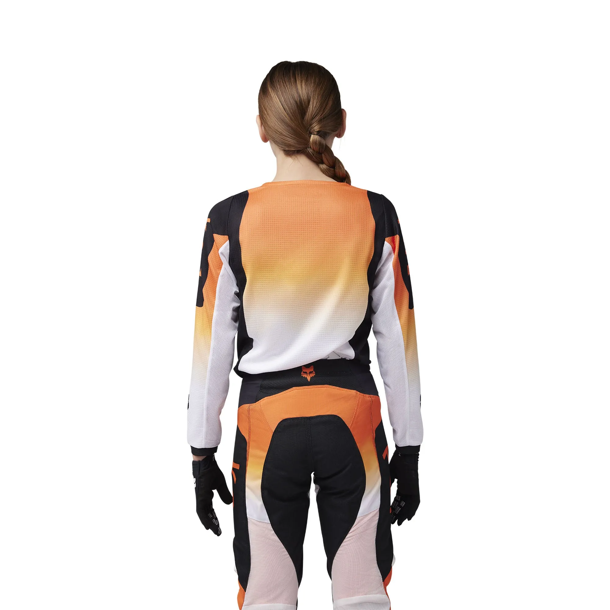 Fox Racing Youth 180 Lean Offroad Jersey Fluorescent Orange