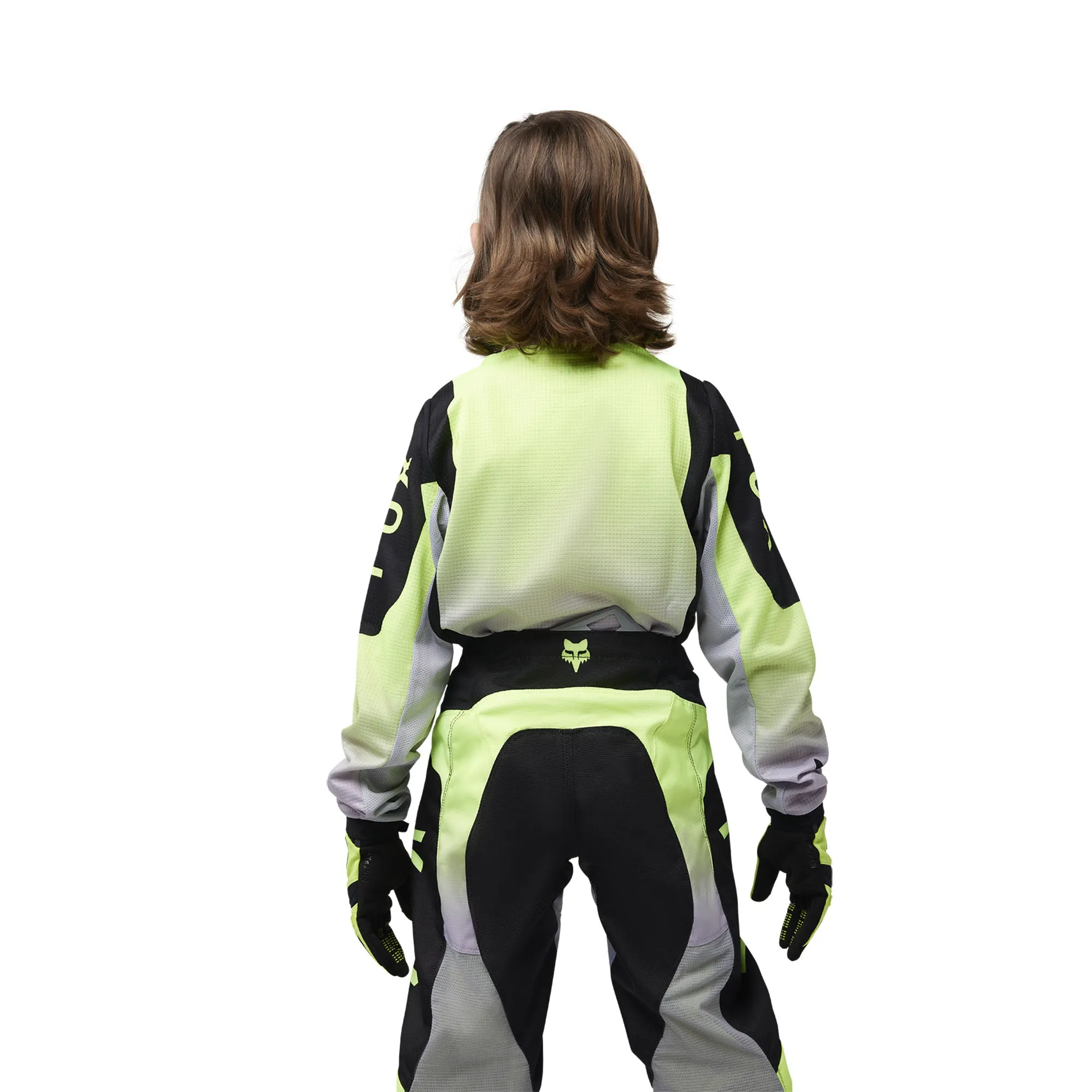 Fox Racing Youth 180 Lean Offroad Jersey Fluorescent Yellow