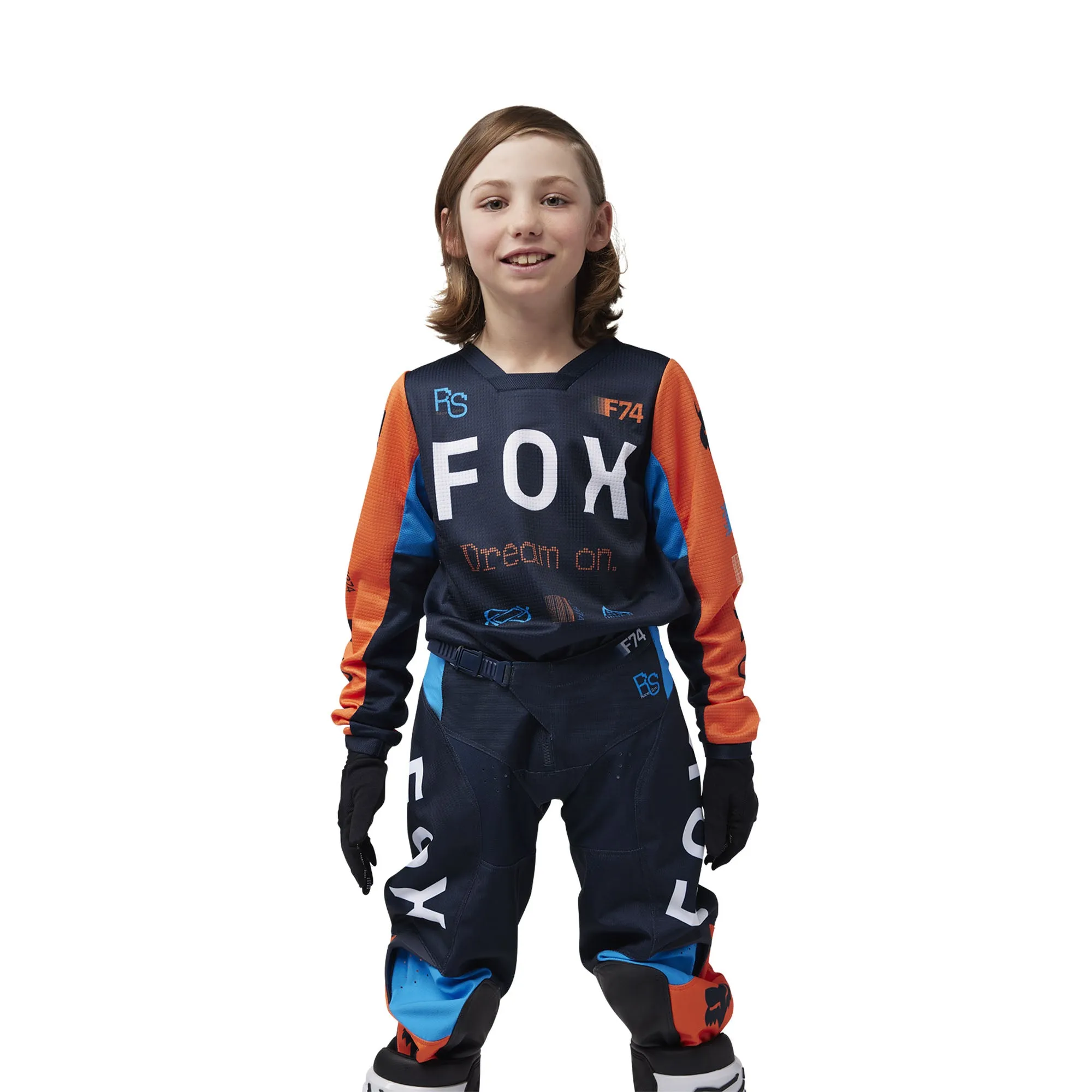 Fox Racing Youth 180 Race Spec Offroad Jersey Midnight Blue