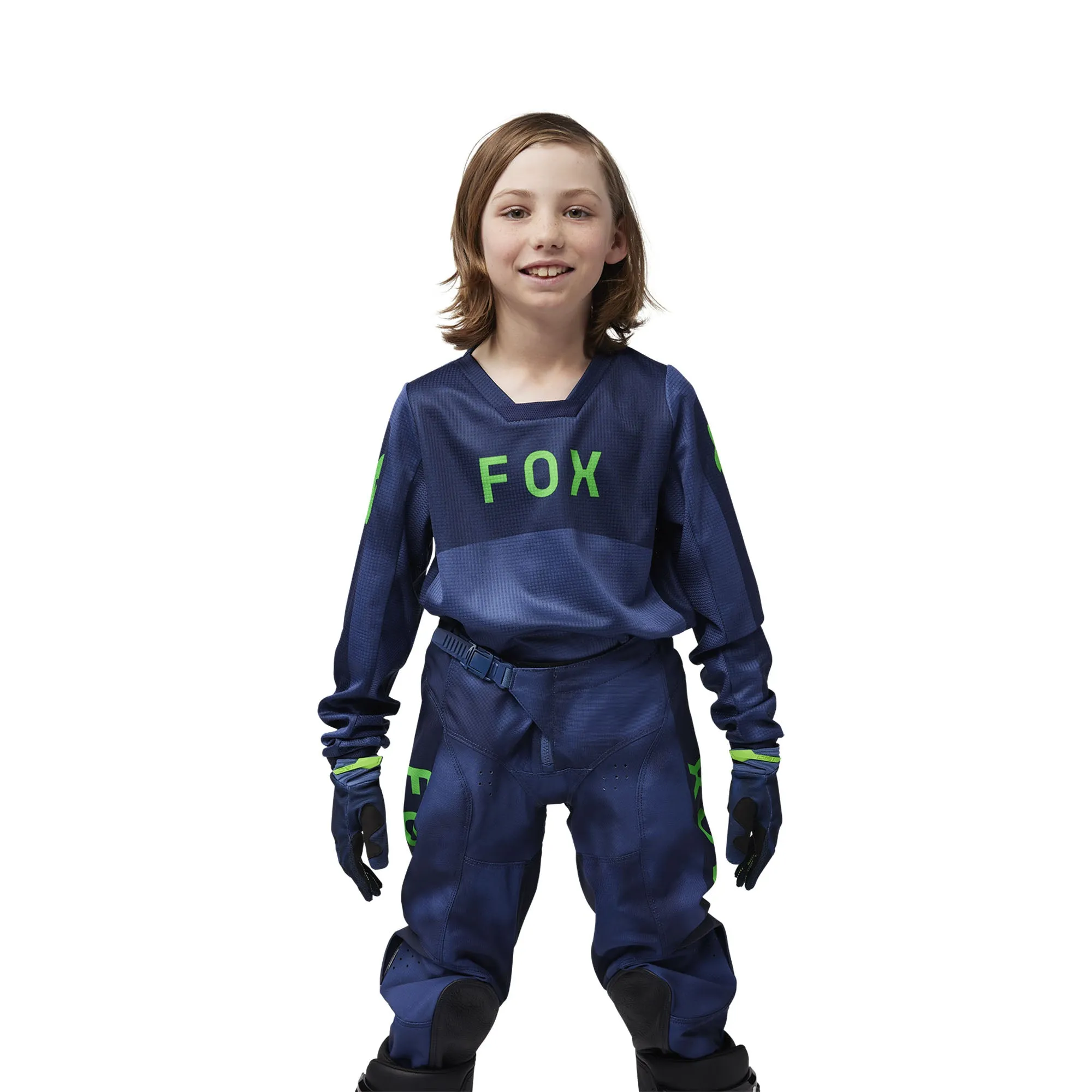 Fox Racing Youth 180 Taunt Offroad Jersey Navy Blue