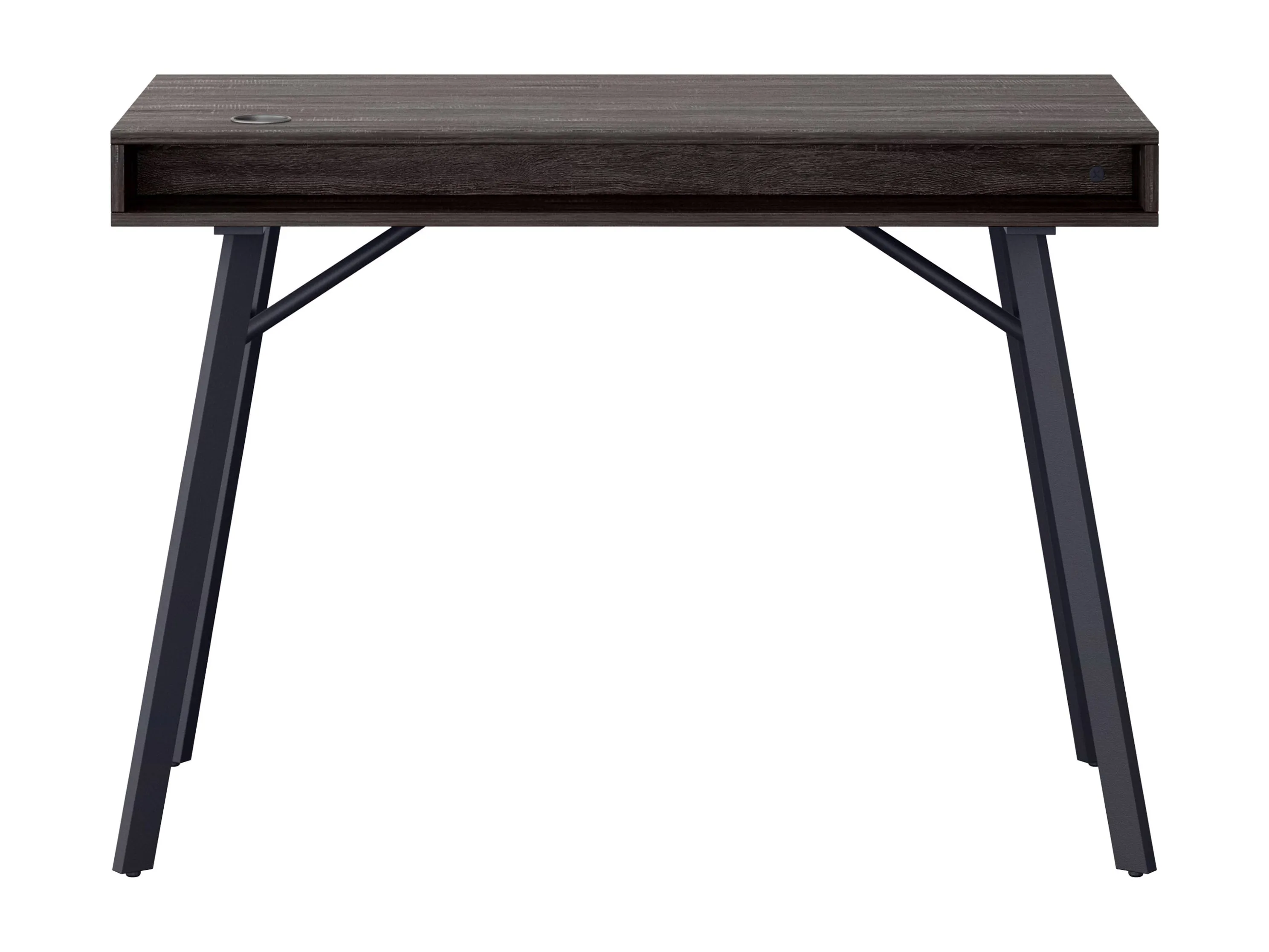 Grey Natural Wood Desk