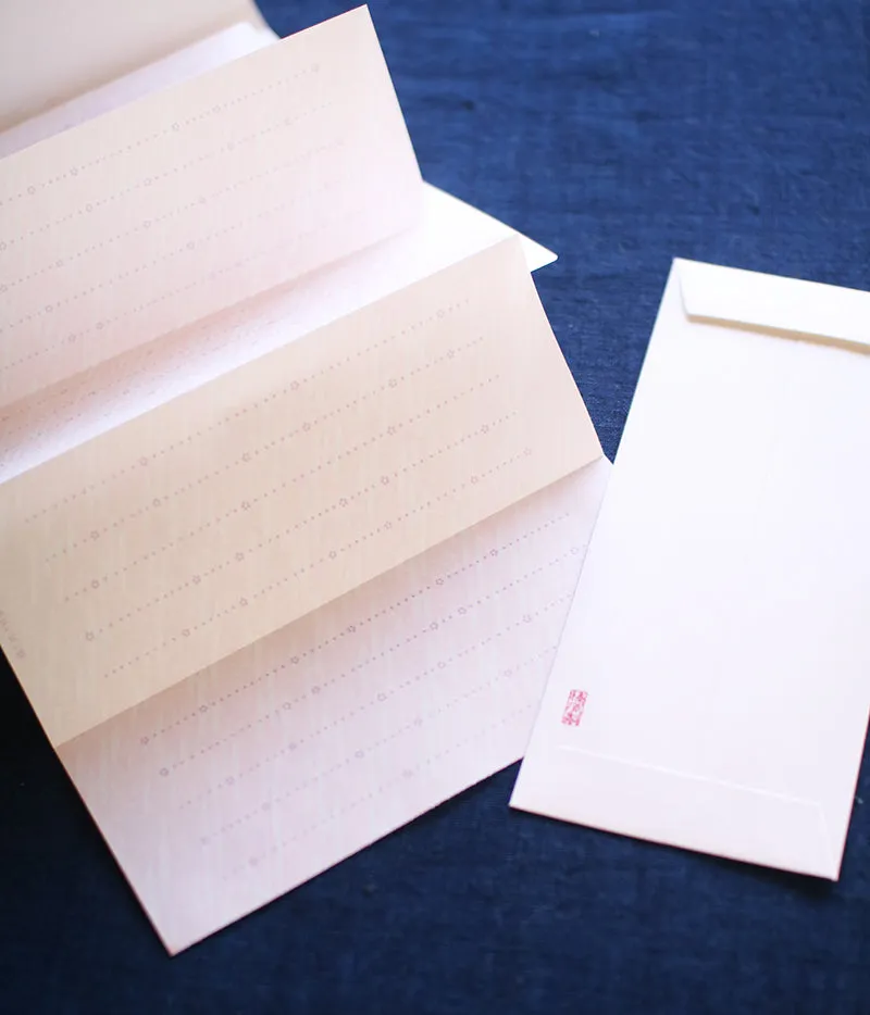 HAIBARA Accordion Stationery Set {Hazy Sakura}